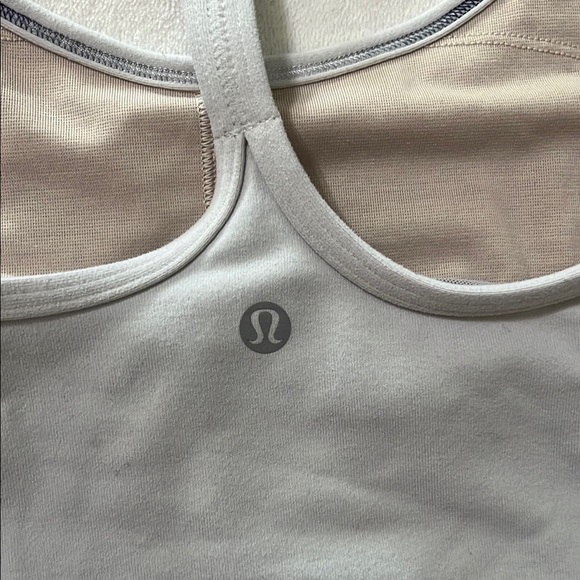 lululemon athletica Light Gray Racerback Tank Top - Picture 3 of 9